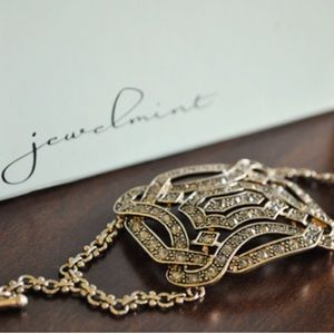 NWT JEWELMINT ART DECO TOGGLE BRACELET